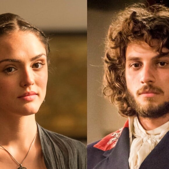 Anna (Isabelle Drummond) e Joaquim (Chay Suede) seguem suas vidas, separados, e adotam novo visual, na novela 'Novo Mundo'