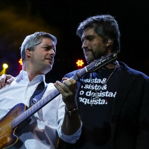 Victor e Leo se apresentaram no Espaço das Américas, em São Paulo