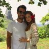 Marina Ruy Barbosa postou uma foto com o noivo, Xandinho Negrão, e se declarou para o piloto