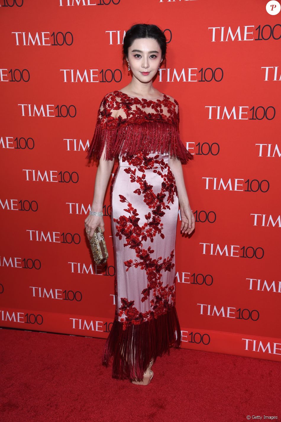 Fan Bingbing Usou Vestido Marchesa No Baile De Gala Time 100 Em Nova York Nesta Terça Feira 