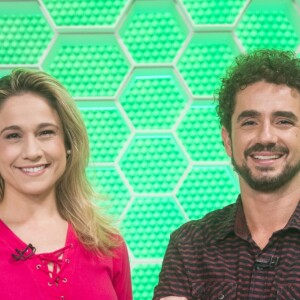 Felipe Andreoli divide a apresentação do  'Esporte Espetacular' com a jornalista Fernanda Gentil