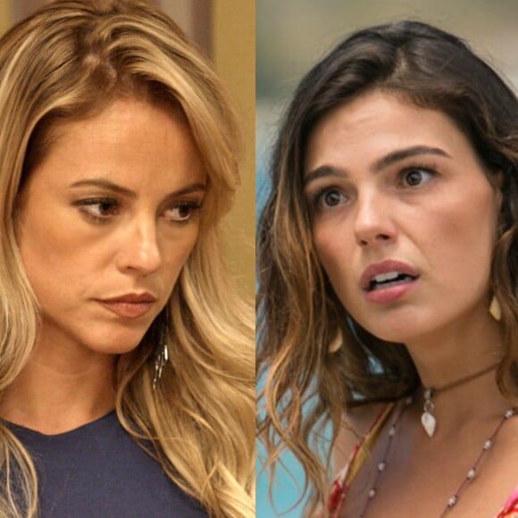 Jeiza (Paolla Oliveira) recebe Ritinha (Isis Valverde) na casa de Cândida (Gisele Fróes) e questiona a jovem sobre seu divórcio do casamento com Zeca (Marco Pigossi), na novela 'A Força do Querer'