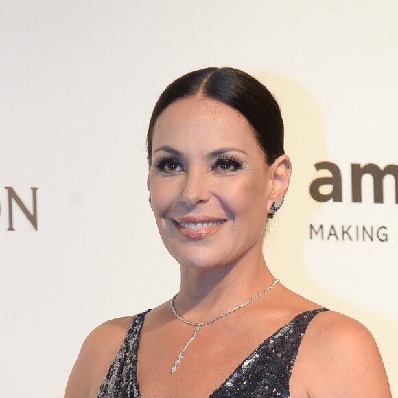 Carolina Ferraz de Martu no baile de gala do amfAR, realizado na noite desta quinta-feira (27), em São Paulo