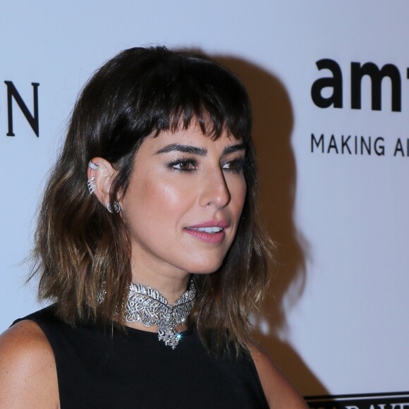 Fernanda Paes Leme usou Ellus no baile de gala da amfAR, realizado na noite desta quinta-feira (27), em São Paulo