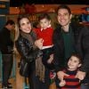 Wanessa Camargo e o marido, Marcos Buaz, possuem José Marcus, de 5 anos, e João Francisco, de 2, fruto da relação
