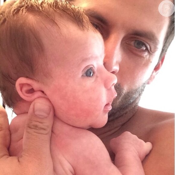 Henri Castelli usou seu perfil no Instagram para se declarar à filha Maria Eduarda
