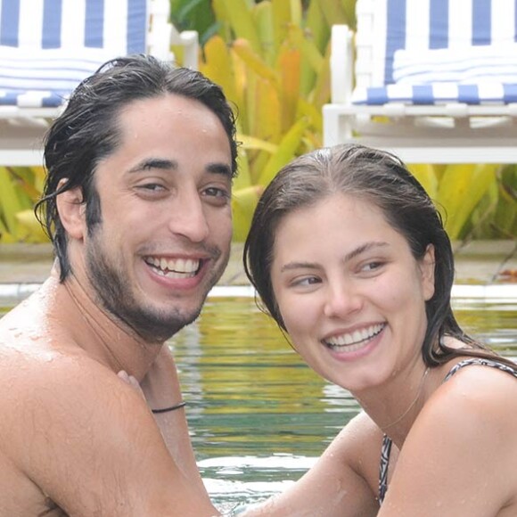 Bruna Hamú deu à luz Júlio, seu primeiro filho com Diego Moregola, nesta segunda-feira, 1º de maio de 2017