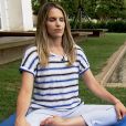 Mariana Ferrão, apresentadora do 'Bem Estar', encontrou na meditação a ajuda para afastar depressão. 'A meditação me ajudou muito a não afundar', contou