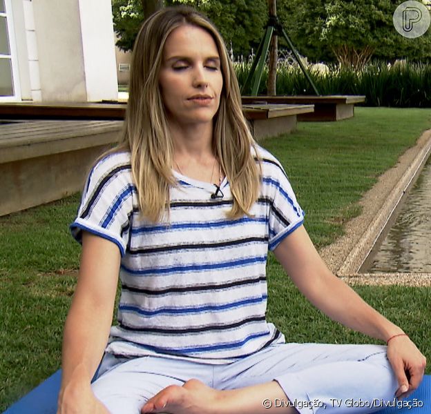 Mariana Ferrão, apresentadora do 'Bem Estar', encontrou na meditação a ajuda para afastar depressão. 'A meditação me ajudou muito a não afundar', contou