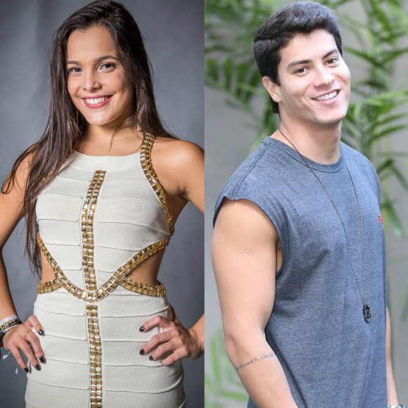 A ex-BBB Emilly ficou com Arthur Aguiar no festival Villa Mix, em 30 de abril de 2017