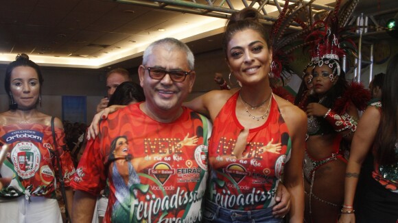 Juliana Paes vai se reunir com Grande Rio para acertar Carnaval: 'Estou tentada'