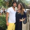 Bruna Hamú foi pedida em casamento pelo namorado, Diego Moregola, após dar à luz