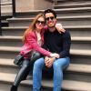 Marina Ruy Barbosa está curtindo viagem em Nova York com o noivo, Xandinho Negrão