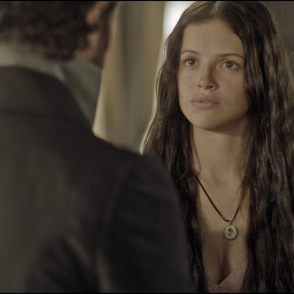 Thomas (Gabriel Braga Nunes) e Domitila (Agatha Moreira) selam um pacto, em 15 de maio de 2017, na novela 'Novo Mundo'