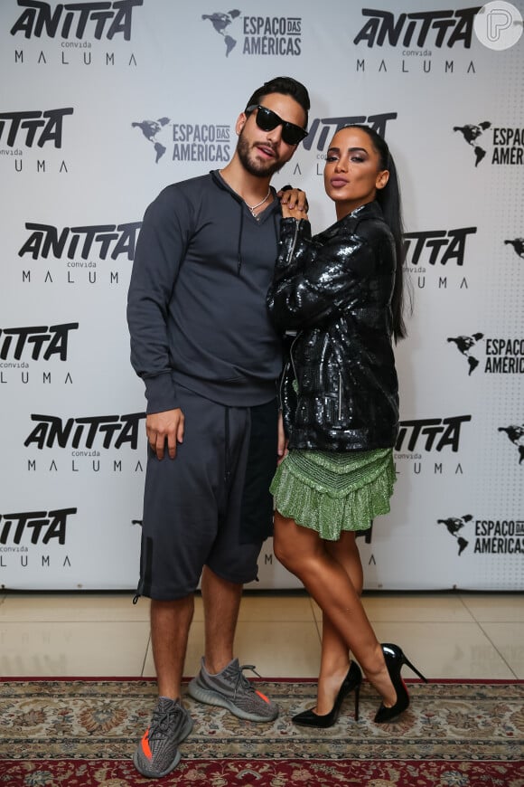 Maluma tem sido apontado como affair de Anitta