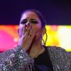 Marília Mendonça chorou durante show no Anhembi, na noite deste sábado, 6 de maio de 2017