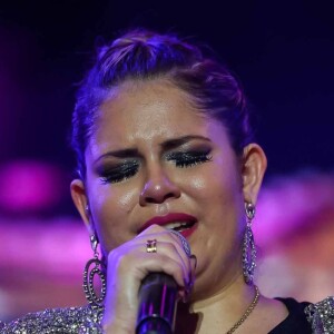 Marília Mendonça chorou durante show em São Paulo