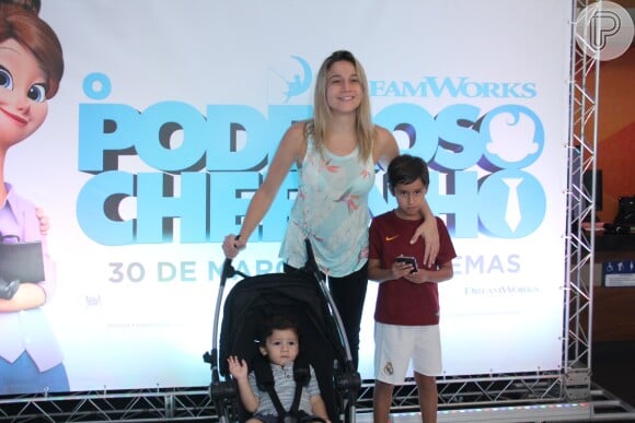 Fernanda Gentil contou que os filhos, Gabriel e Lucas, aprovaram a namorada, Priscila Montadon