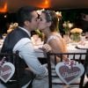 'Foi um casamento rústico romântico', explicou Silvana Ramiro