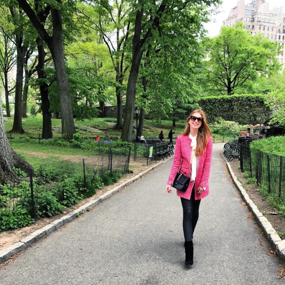 Marina Ruy Barbosa visitou parques e museus durante a semana em Nova York com o noivo