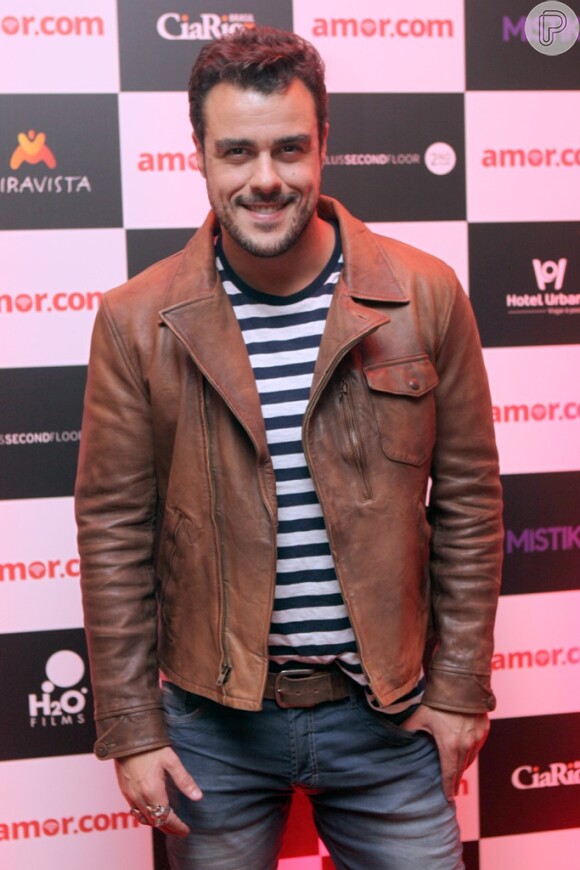 Joaquim Lopes marcou presença em pré-estreia de filme na noite desta terça-feira, 9 de maio de 2017