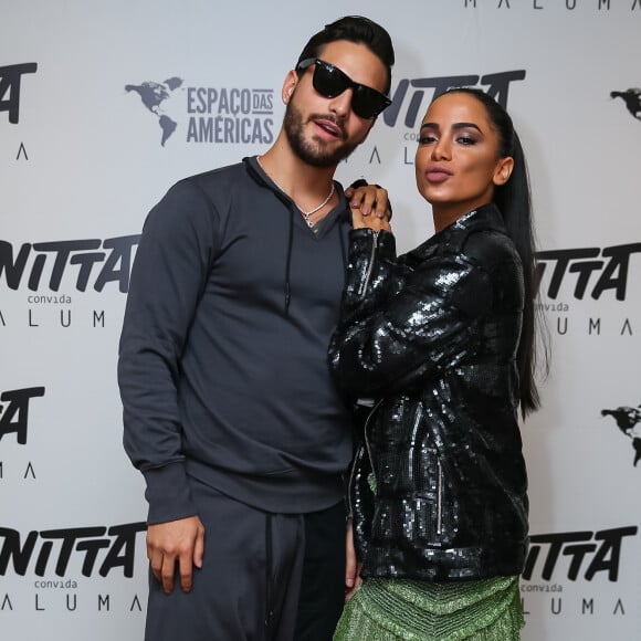 Maluma comemorou parceria musical com a cantora Anitta e a elogiou