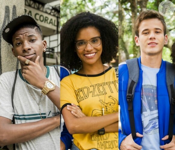 Ellen, a personagem de Heslaine Vieira,  será disputada por Fio (Lucas Penteado) e pelo nerd Jota (Hall Mendes) em 'Malhação - Viva a Diferença'