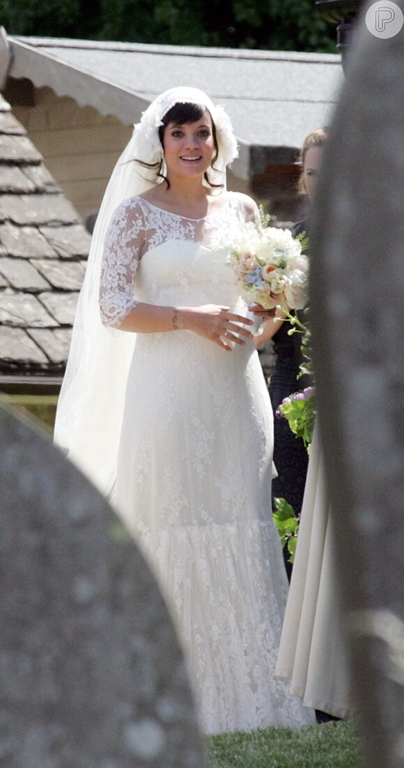 Lily Allen casou-se com Sam Cooper em 2011