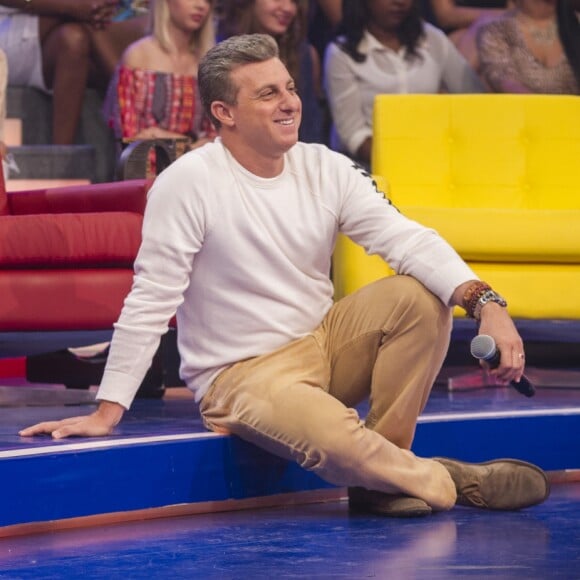 'Não, não sou candidato a presidente da República', garantiu Luciano Huck