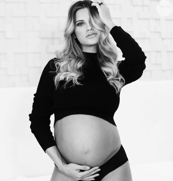 Andressa Suita está grávida de 7 meses do primeiro filho com o marido, Gusttavo Lima