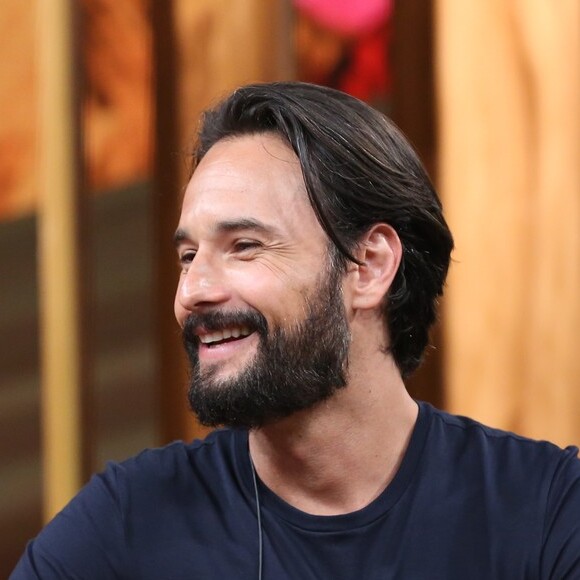 Rodrigo Santoro contou que sua filha com Mel Fronckowiak pode não se chamar Nina, em entrevista ao 'Conversa com Bial', exibido na madrugada desta terça-feira, 16 de maio de 2017: 'Por que não Joana?'
