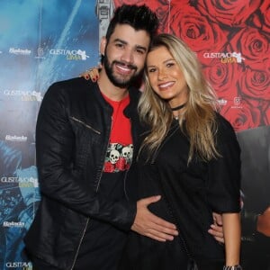 Andressa Suita está esperando o primeiro filho com o cantor Gusttavo Lima