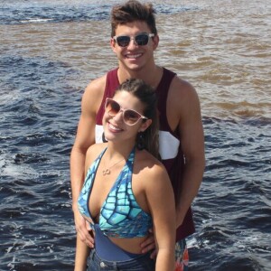 Os ex-BBBs Vivian e Manoel passaram cinco dias juntos em Manaus