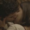 Na balada do bebê, Keyla (Gabriela Medvedovski) e Tato (Matheus Abreu) se beijam e depois ele a pede em namoro, em 'Malhação - Viva a Diferença'