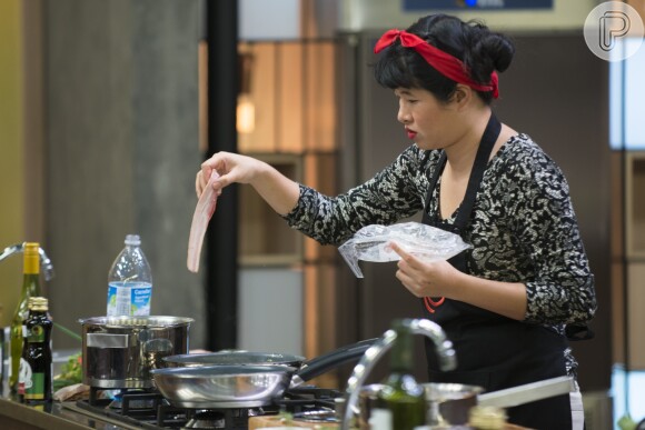 Yuko preparou um risoto tailandês no 'MasterChef'