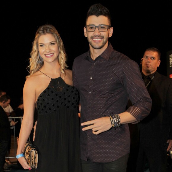 Andressa Suita disse que gravidez alterou rotina do marido, Gusttavo Lima