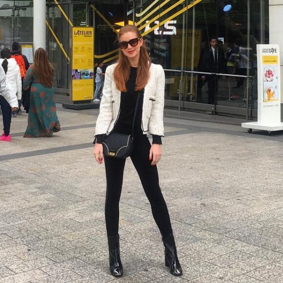 Marina Ruy Barbosa foi para a França a convite de uma marca de carros