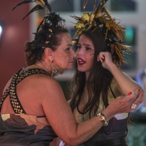 A ex-BBB Emilly ficou próxima de Ieda durante o confinamento