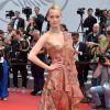 Amber Valletta de Mulberry no segundo dia do Festival de Cannes, no Sul da França, nesta quinta-feira, 18 de maio de 2017