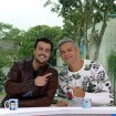 Otaviano Costa corrige Joaquim Lopes duas vezes no 'Vídeo Show': 'Esquece'