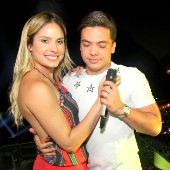 Wesley Safadão e Thyane Dantas, no entanto, sonham com gêmeos. 'É uma vontade que vamos amadurecer e vamos estimular isso para acontecer', disse ela