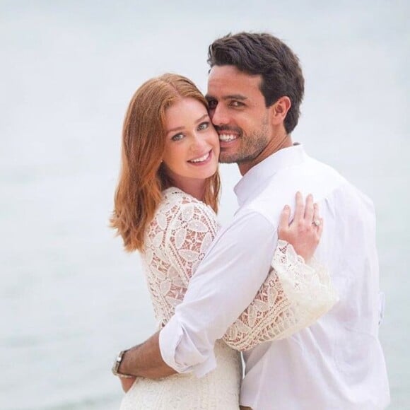 Marina Ruy Barbosa e Xande Negrão estão na expectativa do casamento que será realizado no mês de outubro