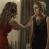 Joyce (Maria Fernanda Cândido) dá conselhos para Ivana (Carol Duarte) se vestir melhor na novela 'A Força do Querer'