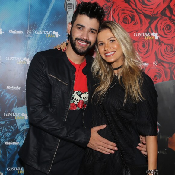 Andressa Suita está à espera de seu primeiro filho com o cantor Gusttavo Lima