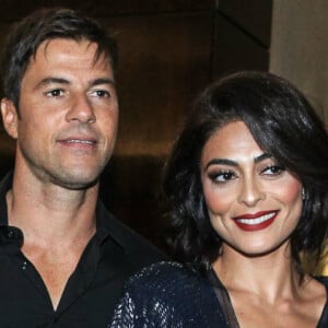 Juliana Paes e o marido, o empresário Carlos Eduardo Baptista, estão casados há treze anos