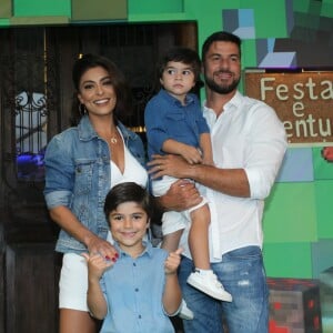 Casada com o empresário Carlos Eduardo Baptista, Juliana Paes falou sobre a criação dos filhos