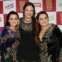 Agatha Moreira tieta Maiara e Maraisa em show:'Vestido delas rasgou minha meia'