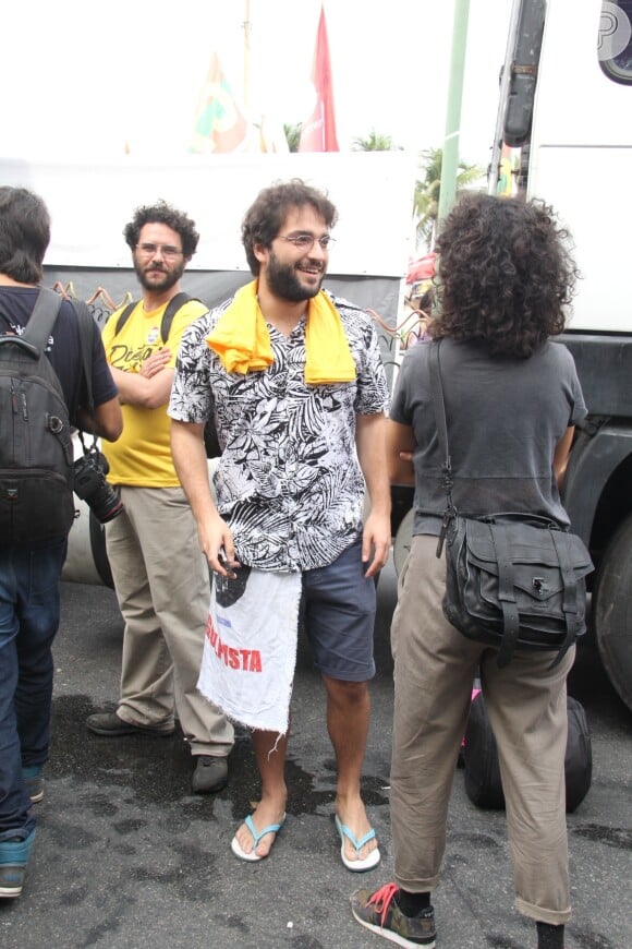 Humberto Carram marca presença na manifestação por eleições diretas