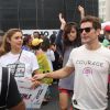 Sophie Charlotte e marido, Daniel de Oliveira, vão à manifestação por Diretas Já neste domingo, dia 28 de maio de 2017