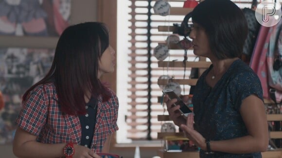 No capítulo do dia 5 de junho de 2017 de 'Malhação - Viva a Diferença', Mitsuko (Lina Agifu) não permite que Anderson (Juan Paiva) fale com a sua filha Tina (Ana Hikari) e as duas brigam mais uma vez
